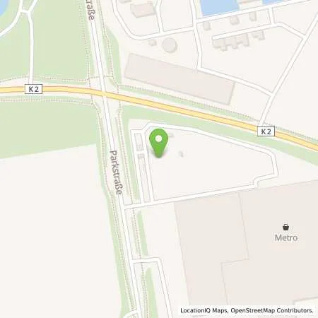 Standortübersicht der Tankstelle Supermarkt-Tankstelle KREFELD PARKSTR. 200 in 47829 KREFELD