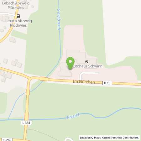 Standortübersicht der Benzin-Super-Diesel Tankstelle: Shell Lebach Tholeyer Str.  in 66822, Lebach