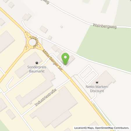 Standortübersicht der Benzin-Super-Diesel Tankstelle: Calpam Tankstelle in 63920, Großheubach