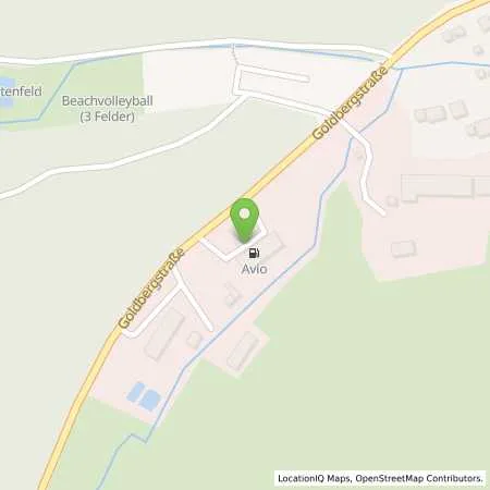 Standortübersicht der Tankstelle AVIA Tankstelle in 98701 Großbreitenbach