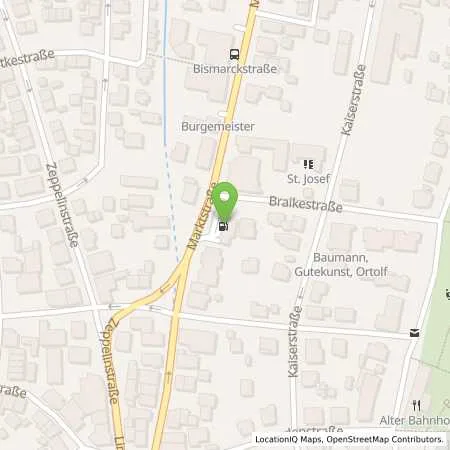 Standortübersicht der Tankstelle AVIA Pfullingen in 72793 Pfullingen