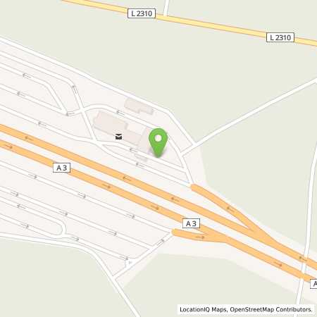 Standortübersicht der Benzin-Super-Diesel Tankstelle: Shell Hainburg A3 Weiskirchen Nord in 63512, Hainburg