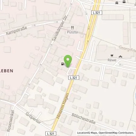 Standortübersicht der Tankstelle Aral Tankstelle in 38442 Wolfsburg