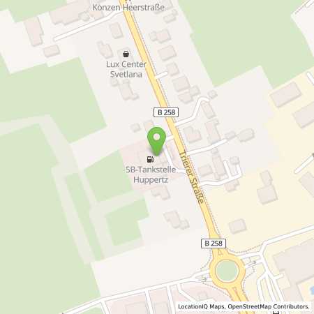 Standortübersicht der Benzin-Super-Diesel Tankstelle: Tankstelle Huppertz in 52156, Monschau