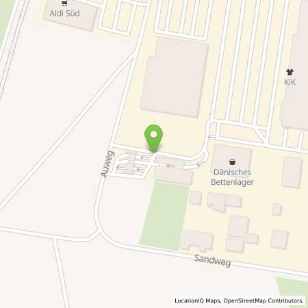 Standortübersicht der Benzin-Super-Diesel Tankstelle: Supermarkt-Tankstelle LOLLAR AUWEG SANDWEG in 35457, LOLLAR