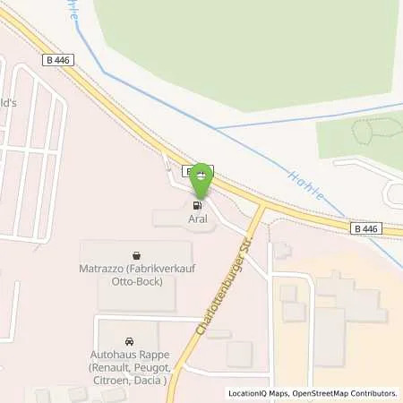 Standortübersicht der Tankstelle Aral Tankstelle in 37115 Duderstadt