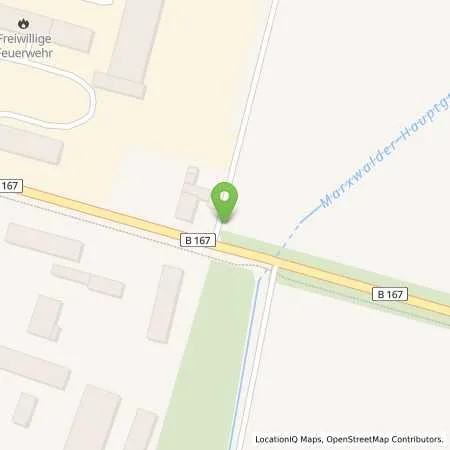 Standortübersicht der Tankstelle JET NEUHARDENBERG KARL-MARX-ALLEE 72 C in 15320 NEUHARDENBERG