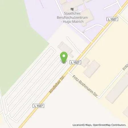 Standortübersicht der Tankstelle JET GOTHA KINDLEBER STRASSE 134 in 99867 GOTHA