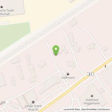 Standortübersicht der Tankstelle Halfmann Mineralöl in 33154 Salzkotten