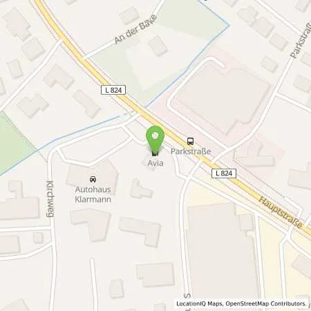 Standortübersicht der Tankstelle AVIA Tankstelle in 26215 Wiefelstede