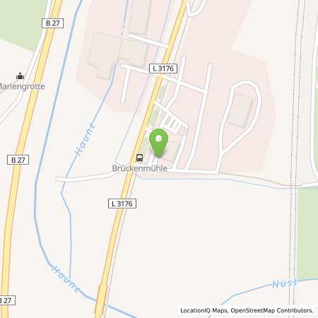 Standortübersicht der Benzin-Super-Diesel Tankstelle: Shell Huenfeld Fuldaer Str. 49 in 36088, Huenfeld