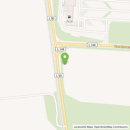 Standortübersicht der Benzin-Super-Diesel Tankstelle: Aral Tankstelle in 06420, Könnern