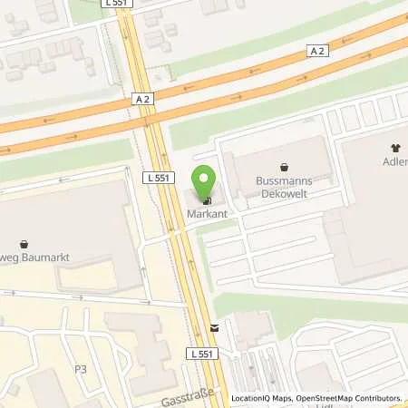 Standortübersicht der Tankstelle Guido Krüger in 45659 Recklinghausen