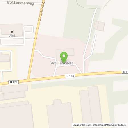 Standortübersicht der Benzin-Super-Diesel Tankstelle: Aral Tankstelle in 08066, Zwickau