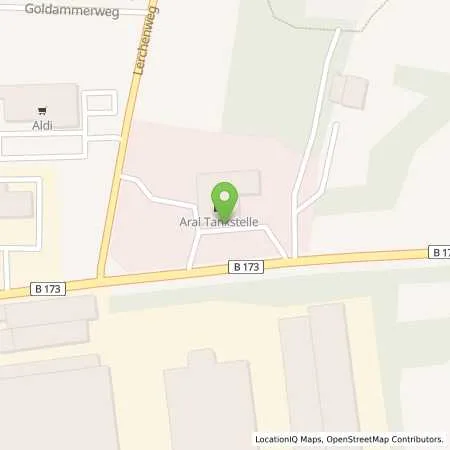 Standortübersicht der Tankstelle Aral Tankstelle in 08066 Zwickau