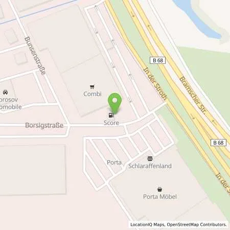 Standortübersicht der Tankstelle Osnabrück-Wallenhorst in 49134 Wallenhorst