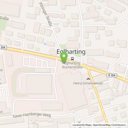 Standortübersicht der Benzin-Super-Diesel Tankstelle: JET EGLHARTING HAUPTSTR. 45 in 85614, EGLHARTING