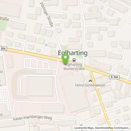 Standortübersicht der Tankstelle JET EGLHARTING HAUPTSTR. 45 in 85614 EGLHARTING