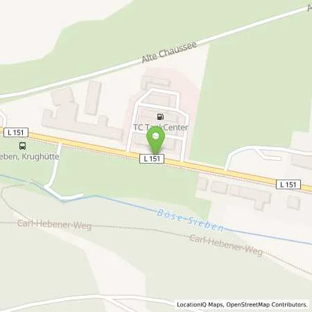 Standortübersicht der Tankstelle Elan Eisleben in 06295 Eisleben