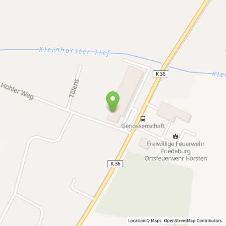 Benzin-Super-Diesel Tankstellen Details Raiffeisen Warengenossenschaft Ammerland-OstFriesland eG in 26446 Horsten ansehen
