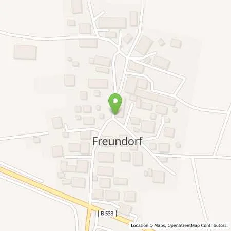 Standortübersicht der Tankstelle Shell Schoefweg Freundorf 2 in 94572 Schoefweg