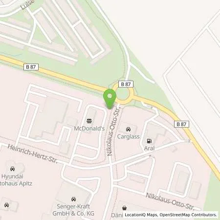 Standortübersicht der Tankstelle Aral Tankstelle in 06667 Weißenfels