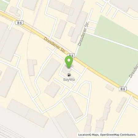 Standortübersicht der Tankstelle tankpoint Wurzen in 04808 Wurzen