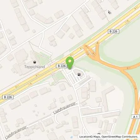 Standortübersicht der Tankstelle Shell Hagen Untere Lindenstr. 1 in 58089 Hagen