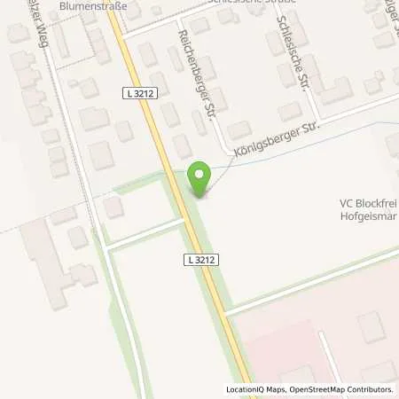 Standortübersicht der Tankstelle Aral Tankstelle in 34369 HOFGEISMAR