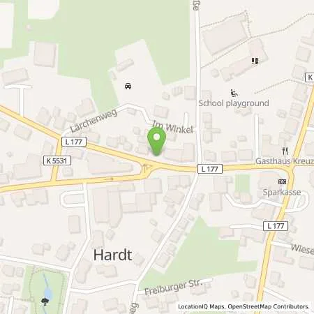 Standortübersicht der Tankstelle Tankstelle Flaig in 78739 Hardt