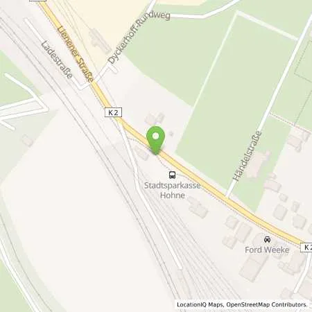 Standortübersicht der Tankstelle Lengerich in 49525 Lengerich