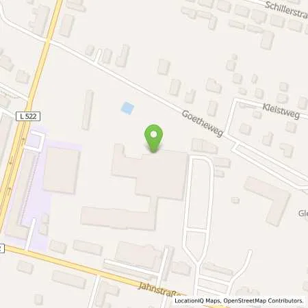 Standortübersicht der Tankstelle TotalEnergies Neupetershain in 03103 Neupetershain