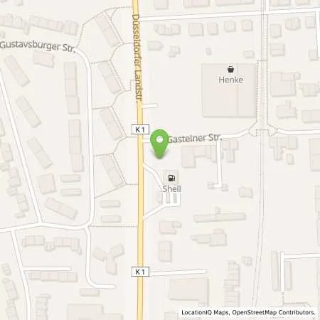 Standortübersicht der Tankstelle Shell Duisburg Duesseldorfer Landstr. 113 in 47249 Duisburg