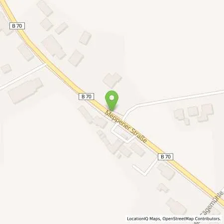 Standortübersicht der Tankstelle TS John Herbrum in 26871 Herburm