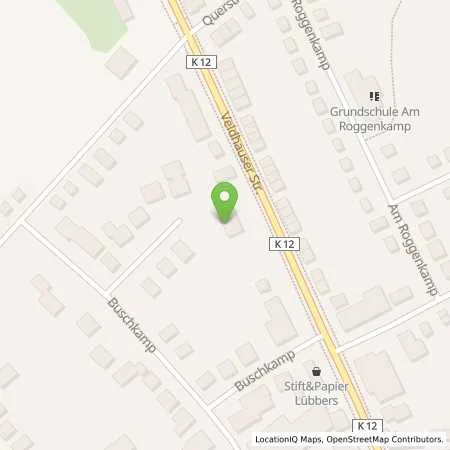 Standortübersicht der Tankstelle Friedrich Gosink Freie Tankstelle in 48527 Nordhorn