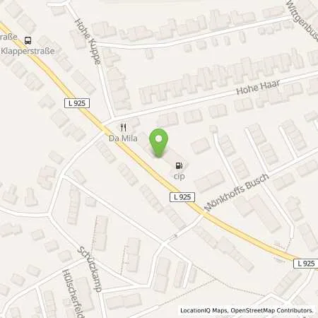 Standortübersicht der Tankstelle Qpt Essen-Ueberruhr in 45277 Essen (Ueberruhr)