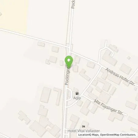 Standortübersicht der Tankstelle BAD FÜSSING- POCKINGER STRASSE 10 in 94072 Bad Füssing