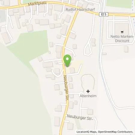 Standortübersicht der Tankstelle AVIA Tankstelle in 91809 Wellheim