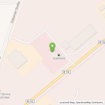 Standortübersicht der Benzin-Super-Diesel Tankstelle: Greenline Forst in 03149, Forst