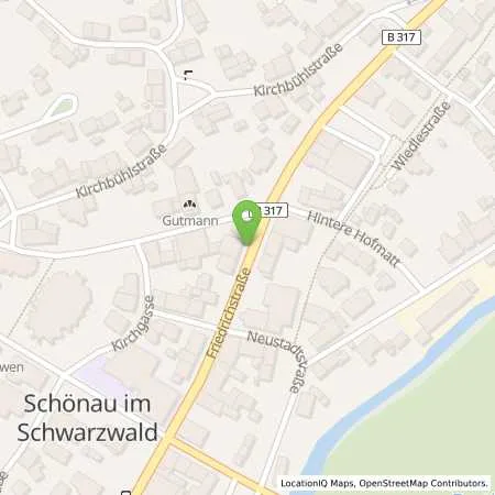 Standortübersicht der Tankstelle Autohaus Ganzmann in 79677 Schönau