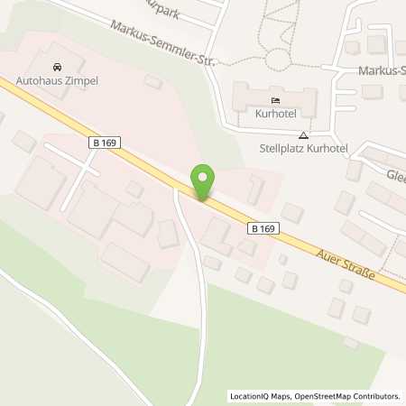 Standortübersicht der Benzin-Super-Diesel Tankstelle: JET BAD SCHLEMA AUER STR. 50 A in 08301, BAD SCHLEMA