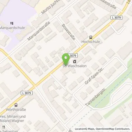 Standortübersicht der Tankstelle JET FULDA LEIPZIGER STR. 74 in 36037 FULDA