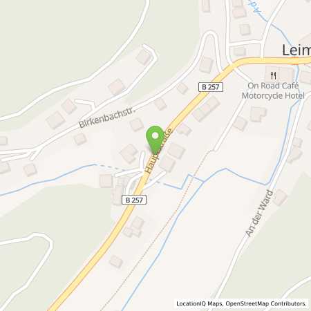 Standortübersicht der Benzin-Super-Diesel Tankstelle: Thomas Kayper-Mensah  in 53518, Leimbach
