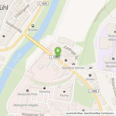 Standortübersicht der Tankstelle Aral Tankstelle in 74219 Möckmühl