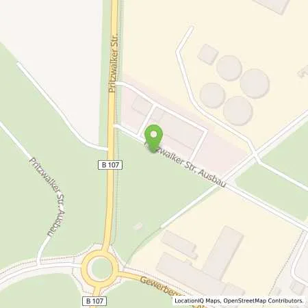 Standortübersicht der Tankstelle Shell Havelberg Pritzwalker Str 20 Ausbau in 39539 Havelberg