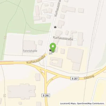 Standortübersicht der Tankstelle Hartmann Siegfried in 97688 Bad Kissingen