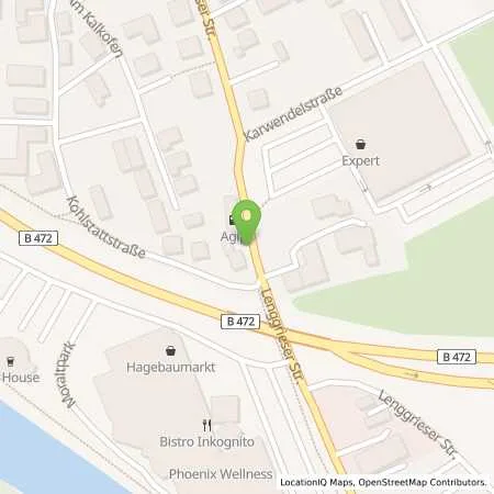 Standortübersicht der Tankstelle BAD TÖLZ-LENGGRIESER STRASSE 46 in 83646 Bad Tölz