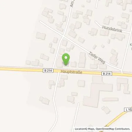 Standortübersicht der Tankstelle bft Geers in 49584 Schwagstorf