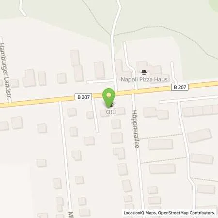 Standortübersicht der Tankstelle OIL! Tankstelle Wentorf in 21465 Wentorf