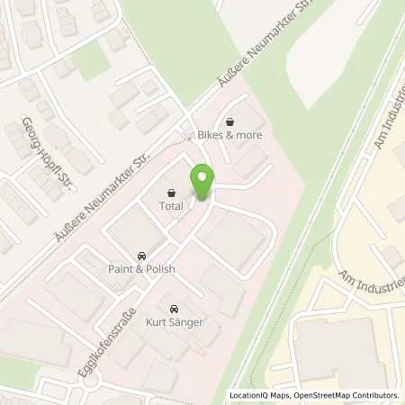 Standortübersicht der Tankstelle TotalEnergies Muehldorf in 84453 Muehldorf